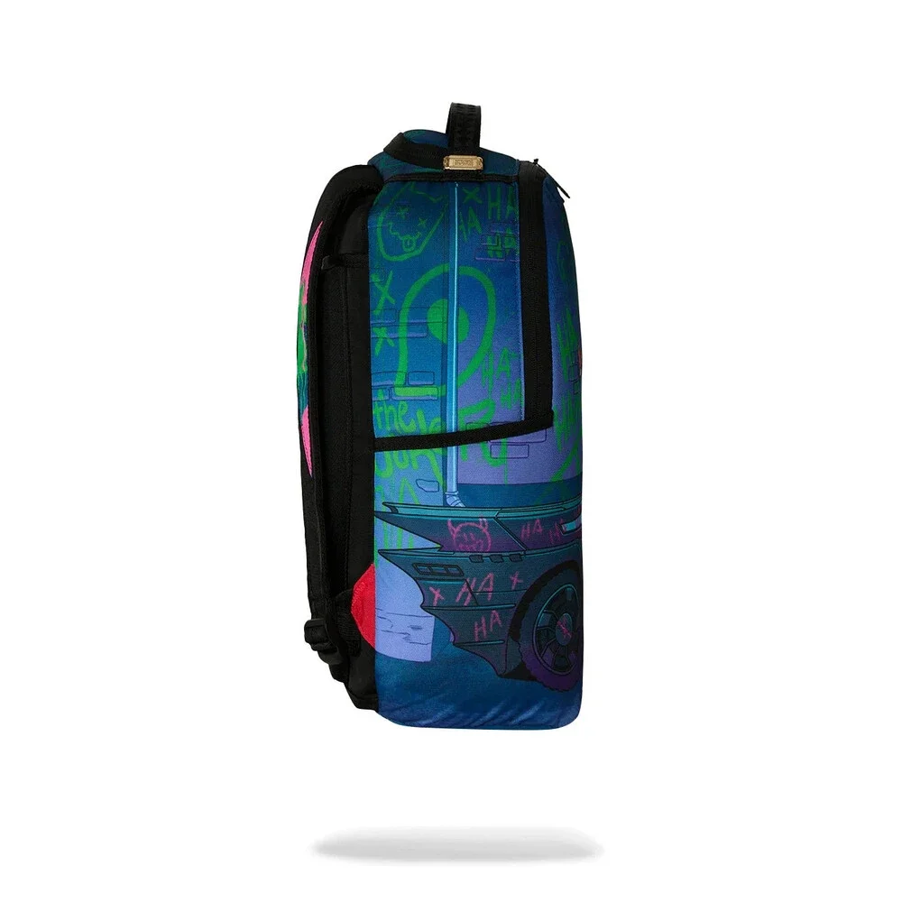 Sprayground DC Joker NO Rules Backpack Unisex OS Blue Shoulder Strap Bag SPR299